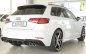 Preview: Rieger Heckeinsatz schwarz glänzend Audi A3 (8V) 09.16- (ab Facelift) - 88182