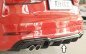 Preview: Rieger Heckeinsatz schwarz glänzend Audi A3 (8V) 09.16- (ab Facelift) - 88184