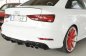 Preview: Rieger Heckeinsatz schwarz glänzend Audi A3 S3 (8V) 09.16- (ab Facelift) - 88185