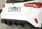 Preview: Rieger Heckeinsatz schwarz glänzend Ford Focus 4 (DEH) 09.18- - 88195
