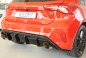 Preview: Rieger Heckeinsatz (Typ: 88194) schwarz glänzend Ford Focus 4 (DEH) 09.18- - 88216