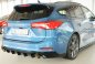 Preview: Rieger Heckeinsatz schwarz glänzend Ford Focus 4 (DEH) 09.18- - 88238