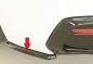 Preview: Rieger Heckschürzenansatz seitlich links schwarz glänzend BMW 1er F20 (1K4) 05.2015- (ab Facelift) LCI - 88279