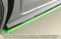 Preview: Rieger Seitenschwelleransatz schwarz glänzend VW Polo AW GTI 06.17-05.21 (bis Facelift) - 88299