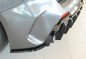 Preview: Rieger Heckschürzenansatz seitlich links schwarz glänzend BMW 1er F40 (F1H) 07.19- - 88318