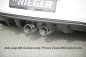 Preview: Rieger Heckeinsatz VW Golf 6 10.08- - 99098