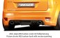 Preview: Rieger Heckschürzenansatz Ford Focus 2 07.04-01.08 (bis Facelift) - 99101