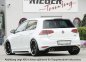 Preview: Rieger Heckeinsatz VW Golf 7 10.12- - 99172