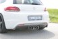 Preview: Rieger Heckeinsatz für R-Line Heckschürze VW Scirocco 3 (13) 05.14- (ab Facelift) - 99255
