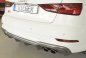 Preview: Rieger Heckeinsatz Audi A3 S3 (8V) 09.16- (ab Facelift) - 99615