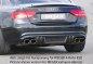 Preview: Rieger Heckeinsatz Audi A5 (B8/B81) 06.07-07.11 (bis Facelift) - 99892