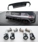 Preview: Maxton Diffusor Heck Ansatz V.3 + Auspuff Endrohre Cupra Formentor VZ Mk1 CU-FO-1-RS3G+RS3RG+EXTENSION