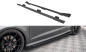 Preview: Maxton Street Pro Seitenschweller Ansatz für + Flaps Audi S3 / A3 S-Line Sportback 8V Facelift schwarz Hochglanz AUS33FSBCNC-SD1BRB+SF1-G