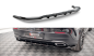 Preview: Maxton Mittlerer Diffusor Heck Ansatz DTM Look für Mercedes-Benz GLE Coupe AMG-Line C167 schwarz Hochglanz ME-GLE-C167-AMGLINE-RD1G+RD2-G