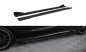 Preview: Maxton Street Pro Seitenschweller Ansatz + Flaps Mercedes-Benz A AMG-Line W176 Facelift schwarz Hochglanz MEA176FAMGLINECNC-SD1B+SF1-G