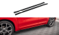 Preview: Maxton Seitenschweller Ansatz Fiat 500X Sport Mk1 Facelift schwarz Hochglanz FI-500X-1-SD1-G