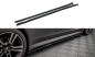 Preview: Maxton Seitenschweller Ansatz für V.1 für Porsche Panamera / Panamera Diesel / Panamera Turbo 970 schwarz Hochglanz PO-PA-970-SD1-G