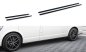 Preview: Maxton Seitenschweller Ansatz VW T6 Long Facelift schwarz Hochglanz VW-T6F-LONG-SD1A+B-G