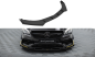 Preview: Maxton Street Pro Front Ansatz + Flaps Mercedes-AMG CLA 45 Aero C117 Facelift schwarz Hochglanz MECLA117AMGAEROCNC-FD1BRB+FSF1-G