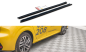 Preview: Maxton Seitenschweller Ansatz für Peugeot 208 Mk2 schwarz Hochglanz PE-208-2-SD1-G