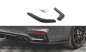Preview: Maxton Heck Ansatz Flaps Diffusor V.2 für BMW M4 F82 schwarz Hochglanz BM-4-82-M-RSD2-G