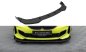 Preview: Maxton Street Pro Front Ansatz + Flaps BMW 1er F40 M-Paket / M135i schwarz Hochglanz BM140MPACKCNC-FD1BRB+FSF1-G
