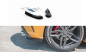 Preview: Maxton Heck Ansatz Flaps Diffusor V.2 für Ford Focus ST Mk4  schwarz Hochglanz FO-FO-4-ST-RSD2-G