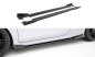 Preview: Maxton Street Pro Seitenschweller Ansatz + Flaps Audi TT S / TT S-Line 8J Facelift schwarz Hochglanz AUTT2SLINECNC-SD1B+SF1-G