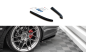 Preview: Maxton Heck Ansatz Flaps Diffusor für Audi S8 D3 schwarz Hochglanz AU-S8-D3F-RSD1-G