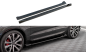 Preview: Maxton Seitenschweller Ansatz für Volvo XC60 R-Design Mk2 Facelift schwarz Hochglanz VO-XC60-2F-RDESIGN-SD1-G