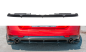 Preview: Maxton Mittlerer Diffusor Heck Ansatz für(mit einem vertikalem balken)  Peugeot 508 SW Mk2 schwarz Hochglanz PE-508-2-GT-SW-RD1+RD2-G