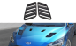 Preview: Maxton Motorhauben Luftschlitze Ford Focus ST-Line / ST Mk4 (Groß) schwarz Hochglanz FO-FO-4-BV1-G