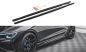 Preview: Maxton Seitenschweller Ansatz für V.1 für Volkswagen Golf R Mk8 schwarz Hochglanz VW-GO-8-R-SD1-G