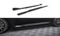 Preview: Maxton Street Pro Seitenschweller Ansatz + Flaps BMW 2 Coupe G42 schwarz Hochglanz BM2G42CNC-SD1BRB+SF1-G