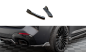 Preview: Maxton Heck Ansatz Flaps Diffusor für BMW X3 M-Paket G01 Facelift schwarz Hochglanz BM-X3-01F-MPACK-RSD1-G