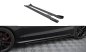 Preview: Maxton Street Pro Seitenschweller Ansatz + Flaps Audi A5 / A5 S-Line / S5 Coupe / Cabrio 8T / 8T Facelift schwarz Hochglanz AUS51CNC-SD1BRB+SF1-G