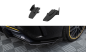 Preview: Maxton Street Pro Heck Ansatz Flaps Diffusor + Flaps Mercedes-AMG CLA 45 C117 Facelift schwarz Hochglanz MECLA117AMGAEROCNC-RSD1BRB+RSF1-G