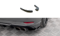 Preview: Maxton Heck Ansatz Flaps Diffusor für Audi S3 Sportback 8V Facelift schwarz Hochglanz AU-S3-3F-SB-RSD1-G