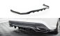 Preview: Maxton Mittlerer Cup Diffusor Heck Ansatz Mercedes-Benz CLA C117 Facelift schwarz Hochglanz ME-CLA-117F-RD1G+RD2-G