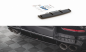 Preview: Maxton Mittlerer Diffusor Heck Ansatz für Volkswagen Golf R Mk8 schwarz Hochglanz VW-GO-8-R-RD1-G