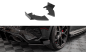 Preview: Maxton Street Pro Heck Ansatz Flaps Diffusor +Flaps für Audi RS3 Sportback 8Y schwarz Hochglanz AURS38YCNC-RSD1BRB+RSF1-G