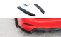 Preview: Maxton Heck Ansatz Flaps Diffusor V.3 für Ford Focus ST-Line Kombi Mk4 schwarz Hochglanz FO-FO-4-STLINE-ES-RSD3-G