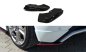 Preview: Maxton Heck Ansatz Flaps Diffusor für Ford Fiesta ST / ST-Line / Zetec S Mk7 FL schwarz Hochglanz FO-FI-7F-ST-RSD1-G