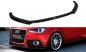 Preview: Maxton Front Ansatz für Audi A1 8X schwarz Hochglanz AU-A1-8X-FD1-G