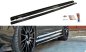Preview: Maxton Seitenschweller Ansatz für VOLVO V50F R-DESIGN schwarz Hochglanz VO-V50F-RDESIGN-SD1-G