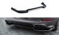 Preview: Maxton Mittlerer Cup Diffusor Heck Ansatz Porsche Cayenne SUV / Coupe Mk3 Facelift schwarz Hochglanz PO-CAY-3F-RD1-G