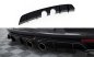 Preview: Maxton Diffusor Heck Ansatz V.2 VW Scirocco Mk3 (R32 Auspuff) schwarz Hochglanz VW-SC-3-RS2G+RS2R-G