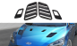 Preview: Maxton Motorhauben Luftschlitze Ford Focus ST-Line / ST Mk4 schwarz Hochglanz FO-FO-4-BV1+BV2-G