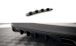 Preview: Maxton Diffusor Heck Ansatz für Porsche Panamera / Panamera Diesel 970 schwarz Hochglanz PO-PA-970-RS1-G