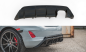 Preview: Maxton Diffusor Heck Ansatz V.2 für Ford FIesta Mk8 ST schwarz Hochglanz FO-FI-8-ST-RS2-G